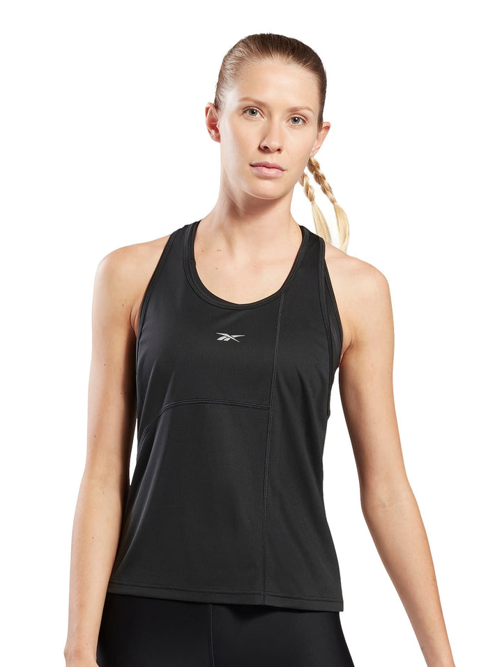 Playera Reebok Running Speedwick Negro para Mujer