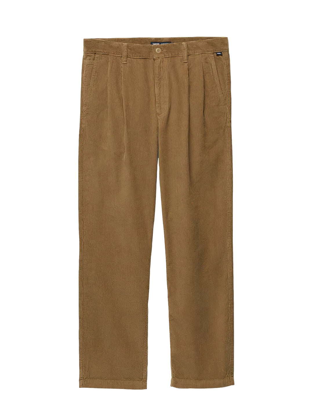 Pantalones de pana color marrón de corte holgado marca Vans.