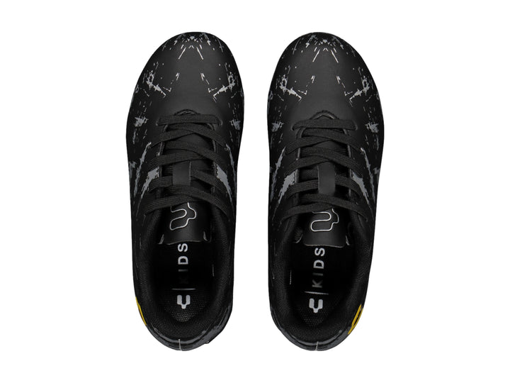 Tenis de Fútbol Charly Negro con Plata para Niño