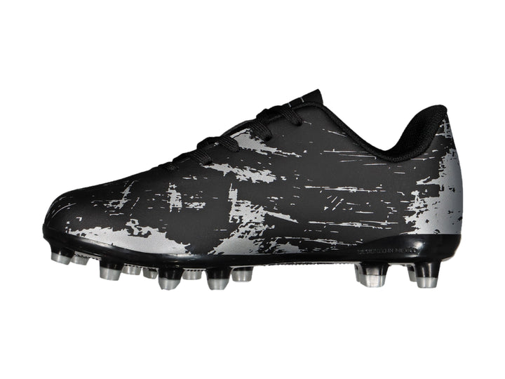 Tenis de Fútbol Charly Negro con Plata para Niño
