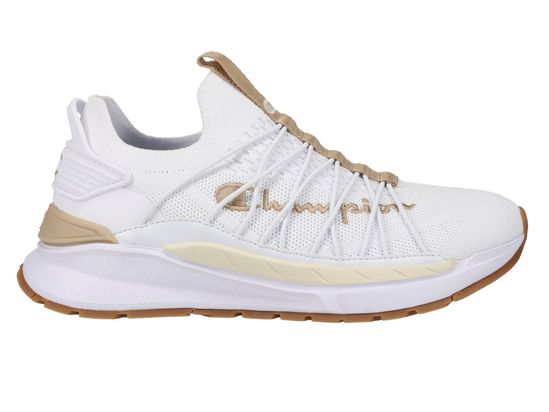 Tenis Champion Flexer Tress Blanco y Marrón para Mujer
