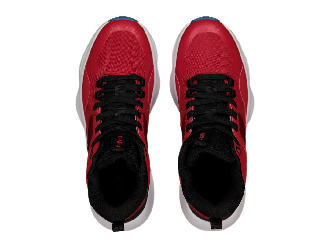 Tenis Charly de Basquetbol Rojo para Hombre