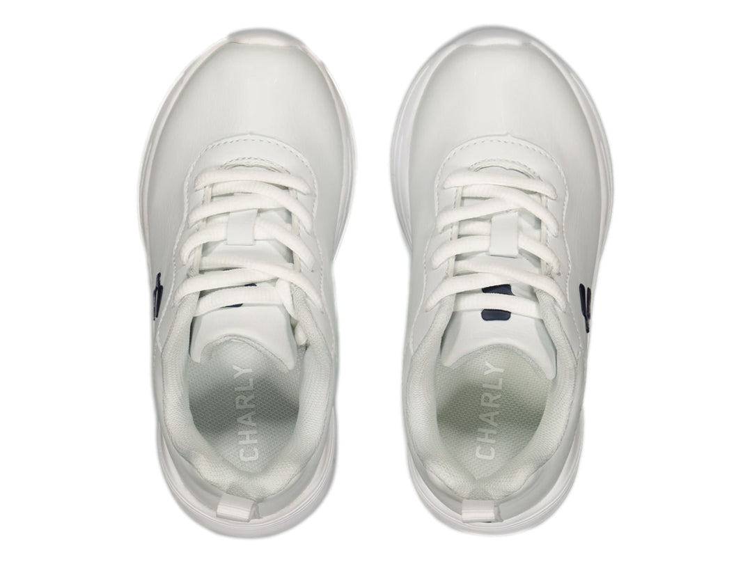 Tenis Charly Blanco con Marino para Nino