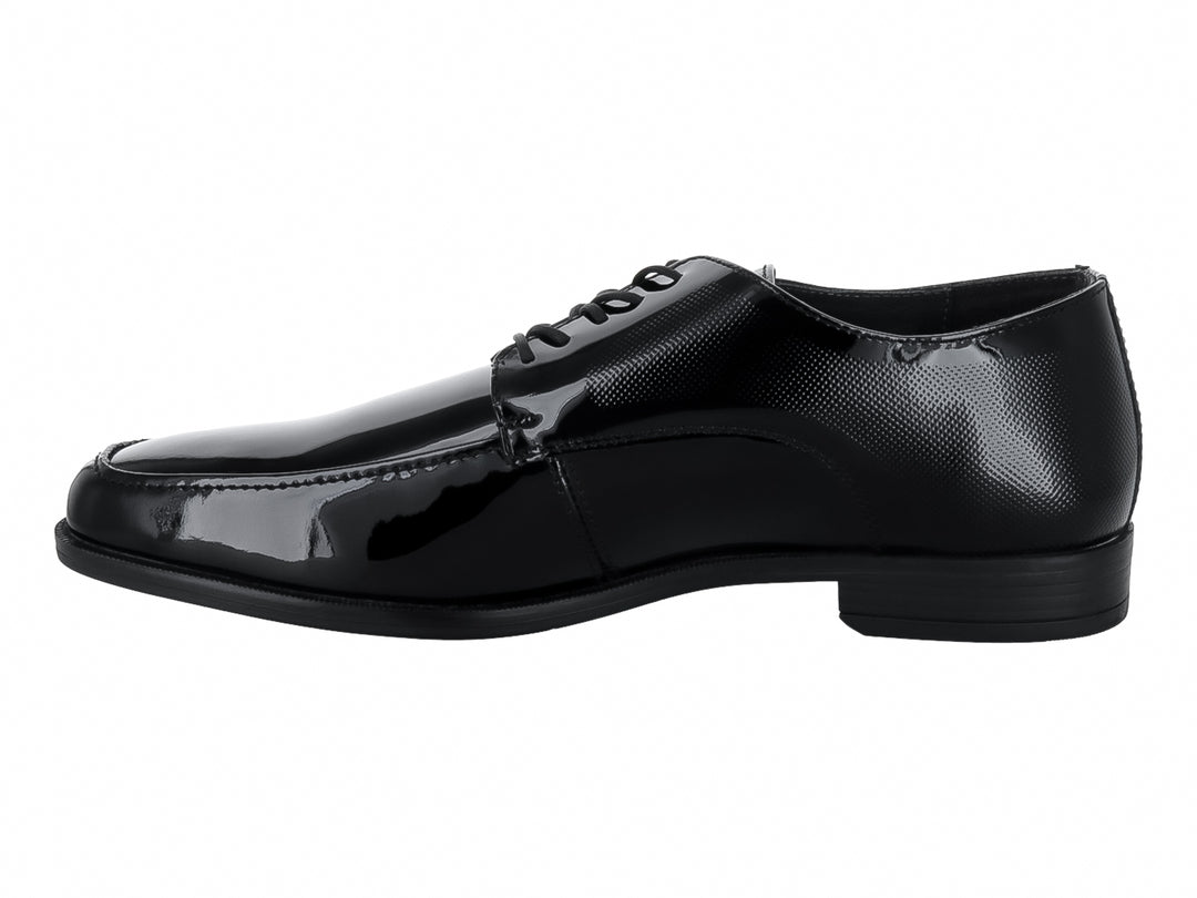 Zapato de vestir para Hombre en color negro charol con cordones.