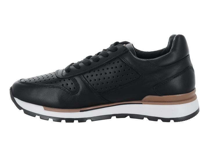 Tenis Fabian Arenas de Piel Negro para Hombre
