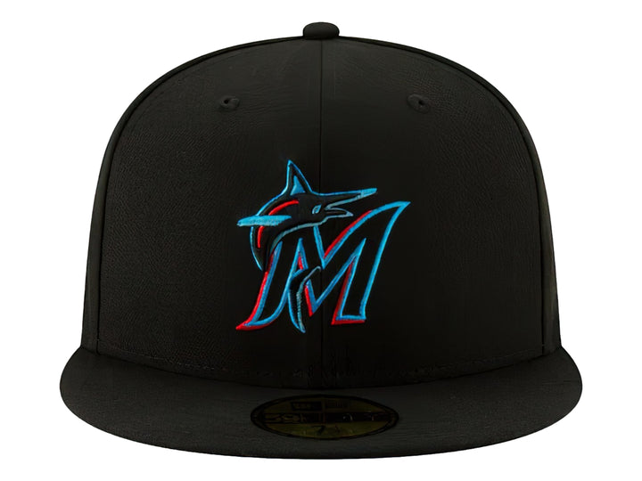 Gorra New Era Miami Marlins MLB Negro para Hombre