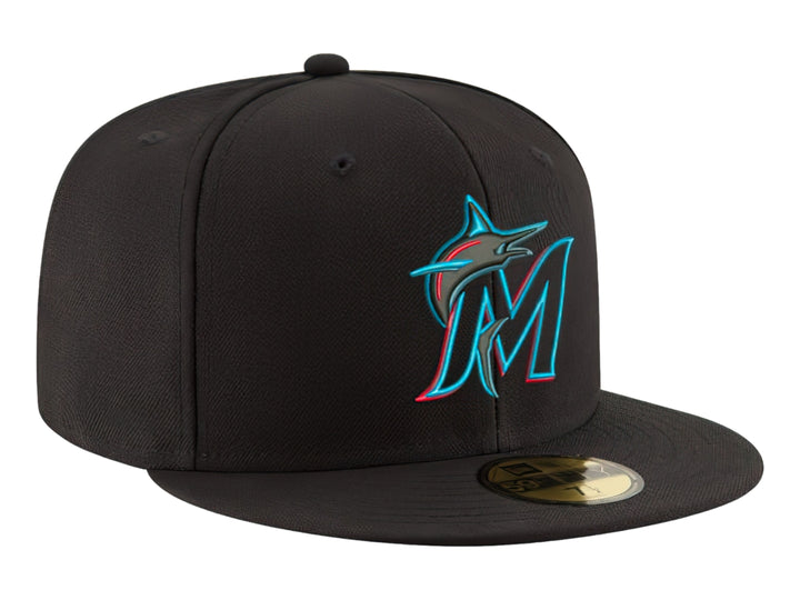 Gorra New Era Miami Marlins MLB Negro para Hombre