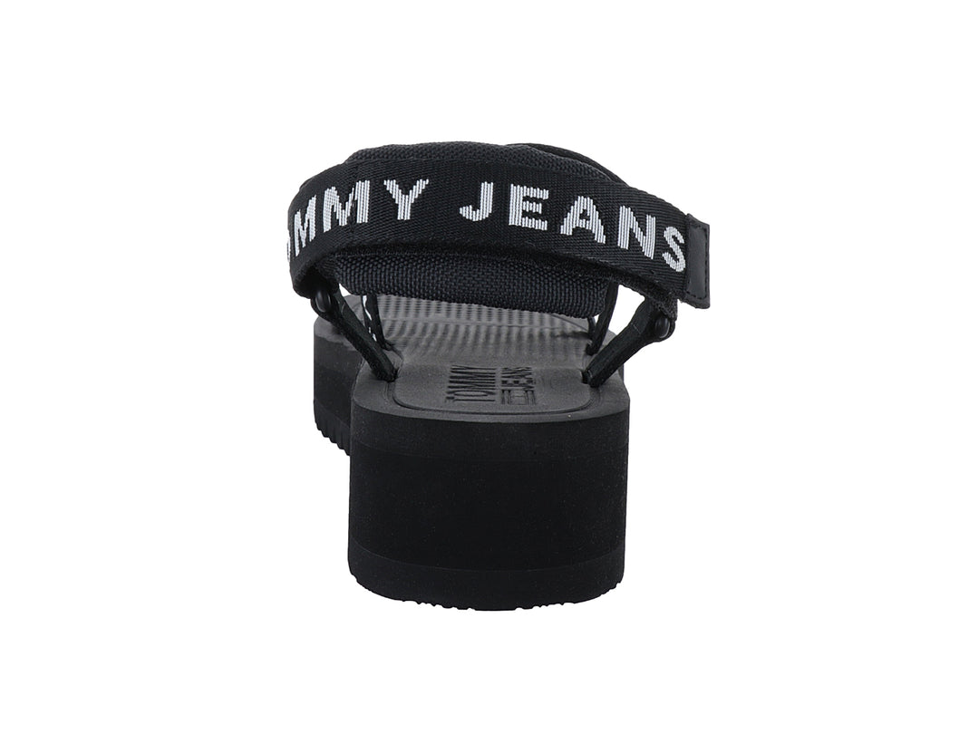 Sandalias Gladiador Tommy Hilfiger Negro para Mujer