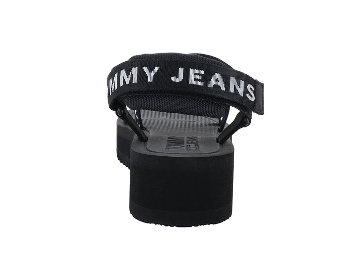 Sandalias Gladiador Tommy Hilfiger Negro para Mujer