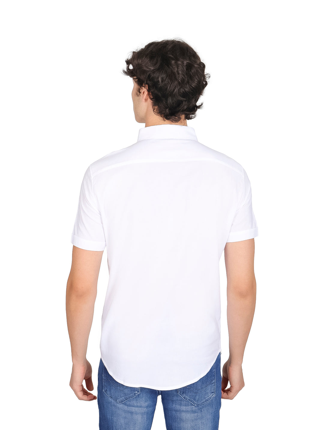 Camisa Vertical Eagle Blanco para Hombre