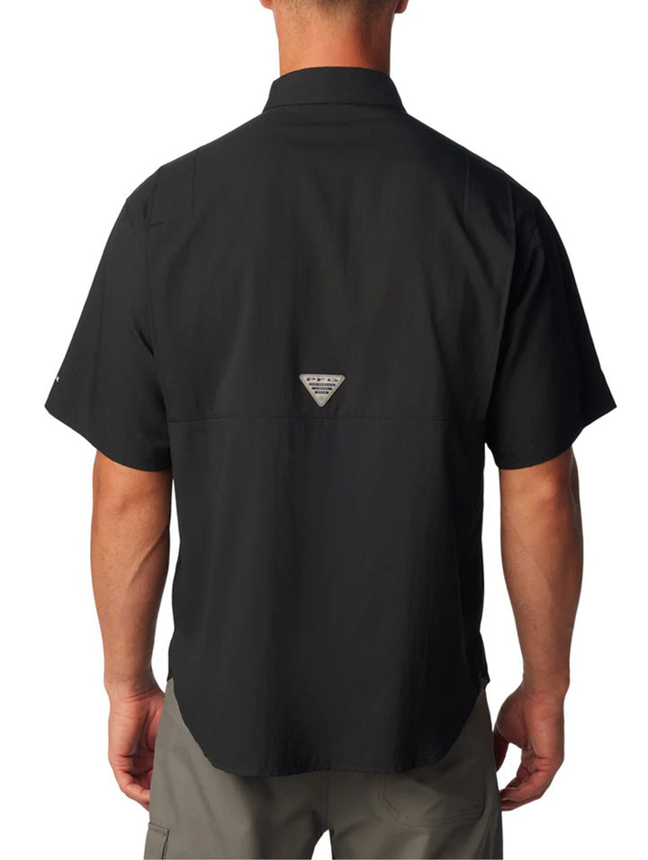 Camisa Columbia Tamiami II Manga Corta Negro para Hombre
