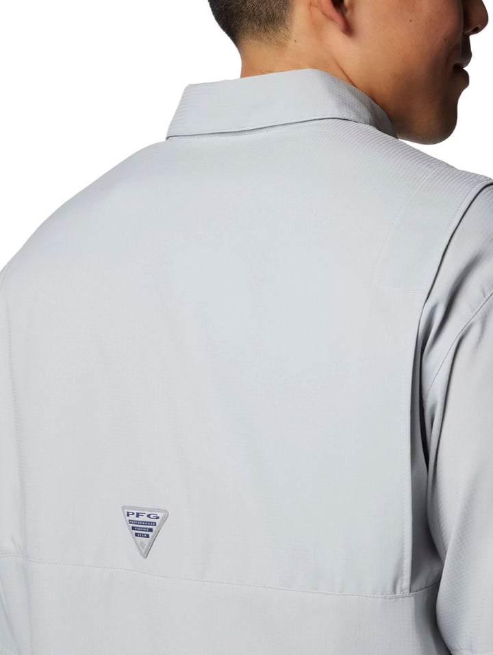 Camisa Columbia Tamiami II Manga Larga Color Gris para Hombre