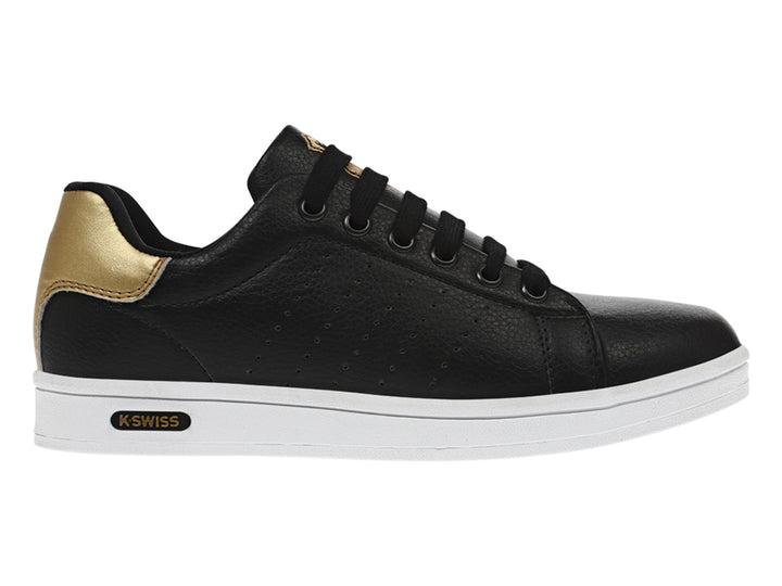 Tenis K-SWISS Loki Negro y Dorado para Mujer