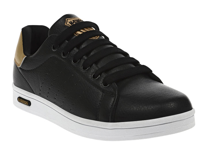 Tenis K-SWISS Loki Negro y Dorado para Mujer