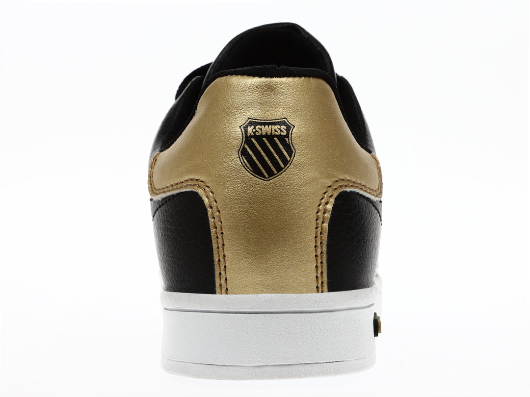 Tenis K-SWISS Loki Negro y Dorado para Mujer