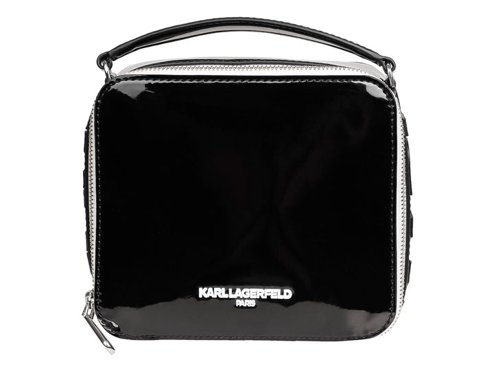 Bolso de Hombro Karl Lagerfeld Negro Charol