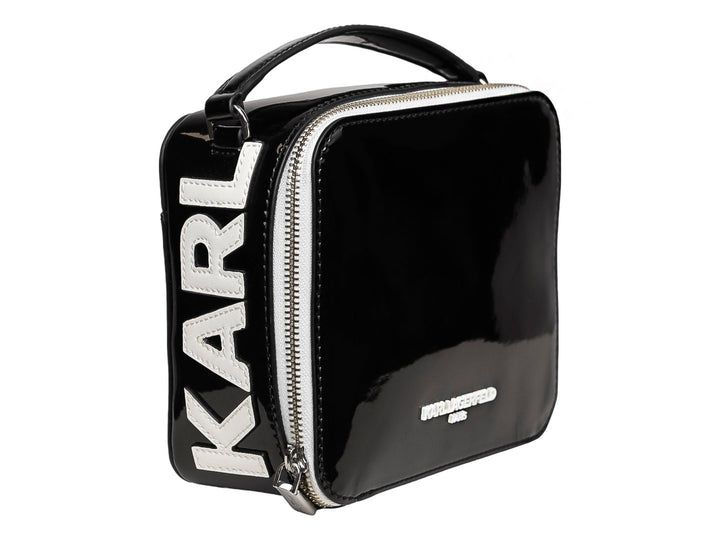Bolso de Hombro Karl Lagerfeld Negro Charol