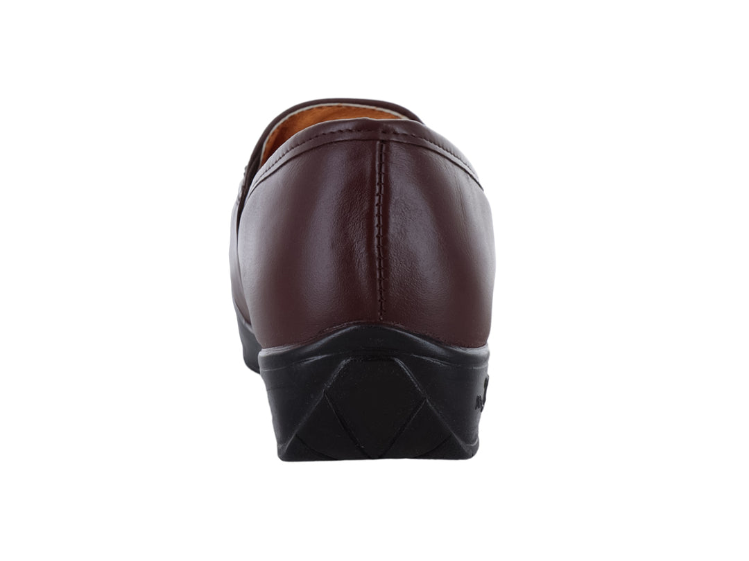 Zapatos Mocasines Mas Descanso Café para Mujer
