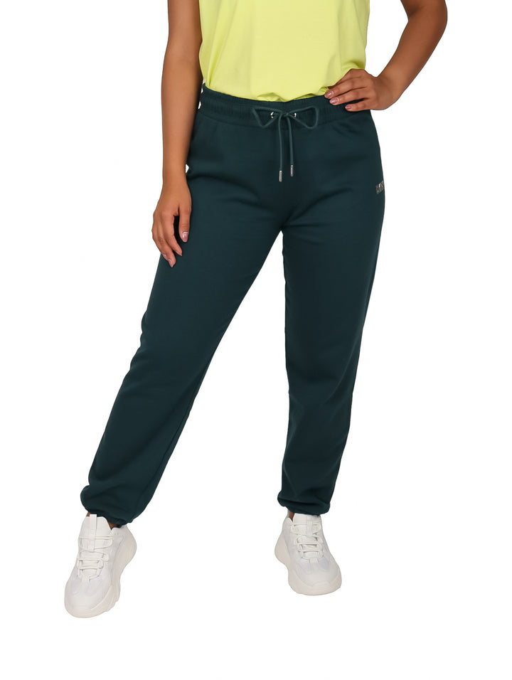 Pantalones Jogger DKNY Verde Oscuro para Mujer