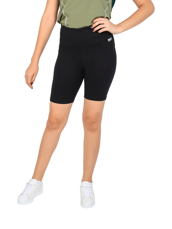 Short Bike DKNY Negro para Mujer