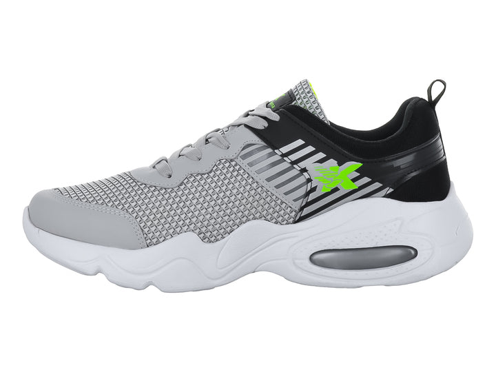 Tenis de Baloncesto MAKENA Negro Gris Verde para Hombre