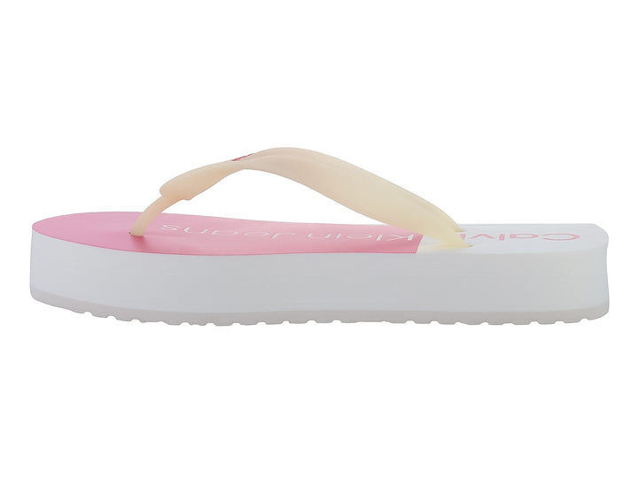 Sandalias de Plataforma Calvin Klein Blanco para Mujer