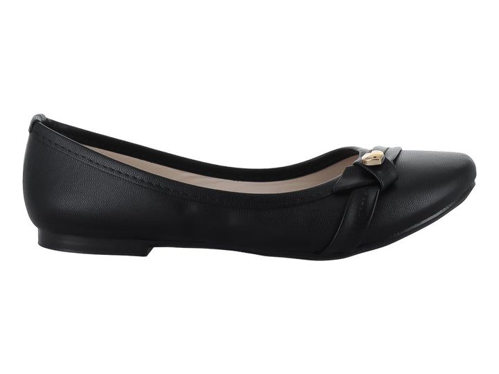 Zapatos Planos Luna Rosa Negro para Mujer