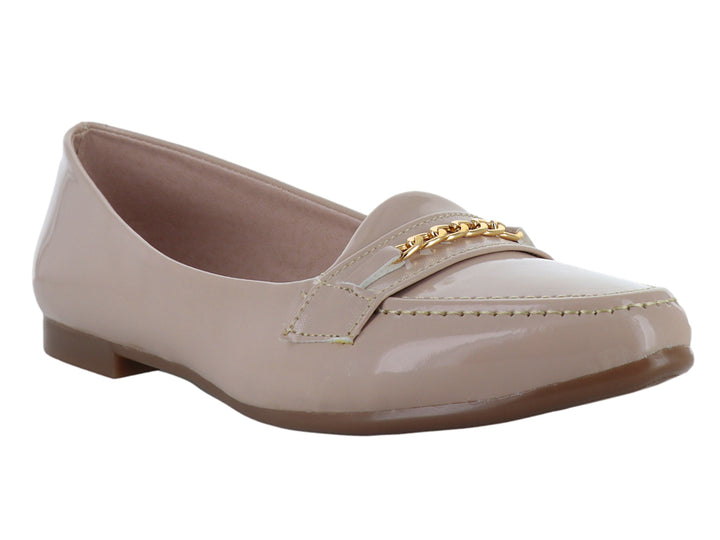 Zapatos Luna Rosa Charol Color Maquillaje para Mujer
