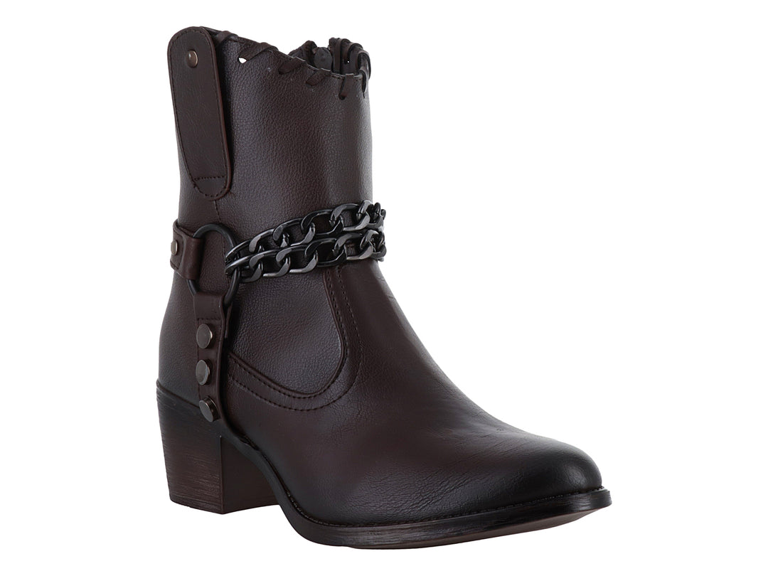 Botines Vaqueros Lady Carolina Moka para Mujer