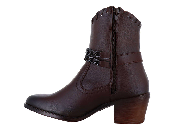 Botines Vaqueros Lady Carolina Moka para Mujer