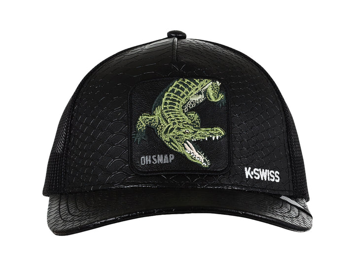 Gorra K-Swiss Cocodrilo Negro