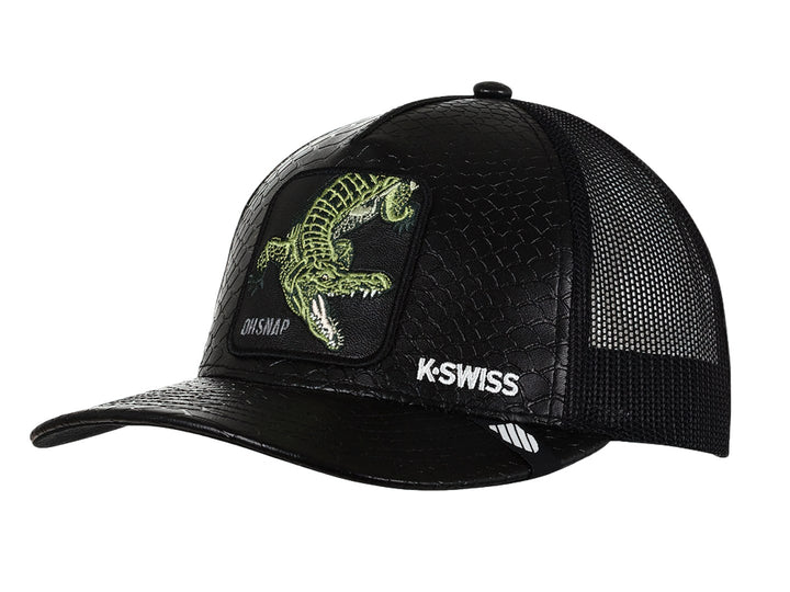 Gorra K-Swiss Cocodrilo Negro