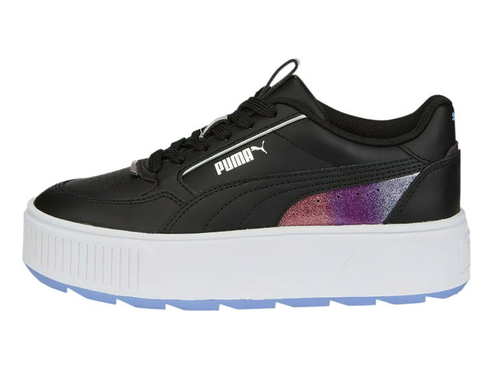 Tenis PUMA Carmen Rebelle Night Out Negro y Lavanda para Niña
