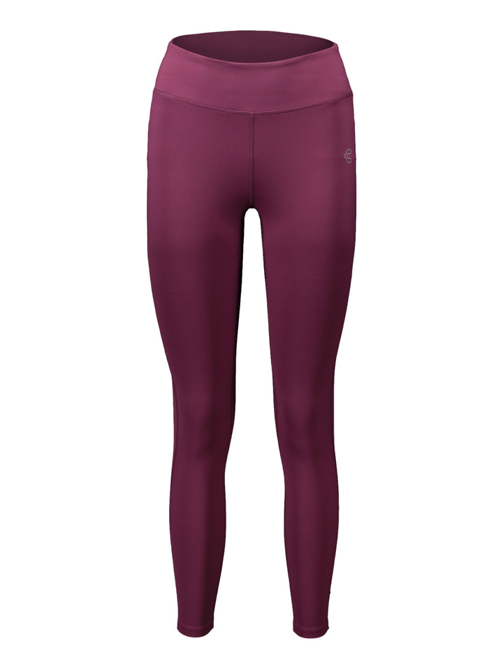 Leggings deportivos de color morado marca Charly con cintura alta.