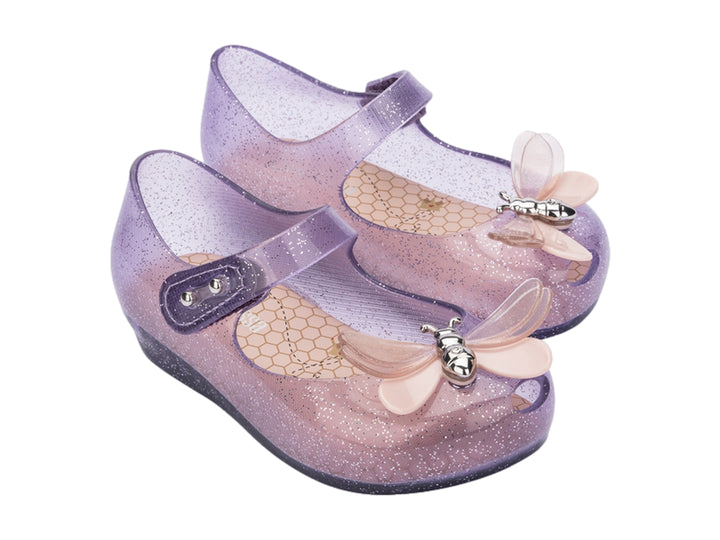 Sandalias Mini Melissa Lila para Niña