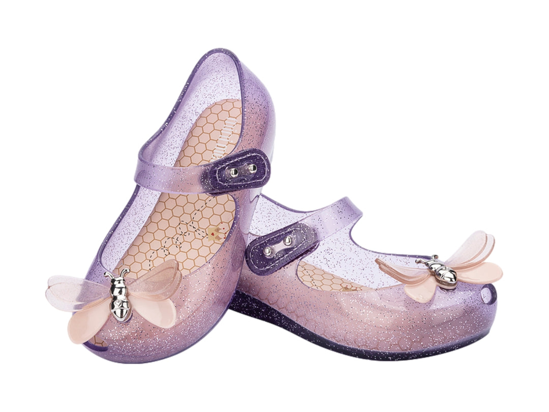 Sandalias Mini Melissa Lila para Niña