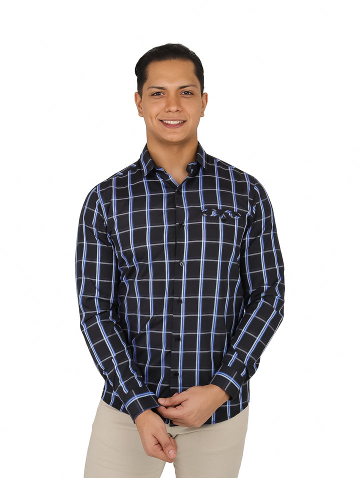 Camisa LOB Multicolor de Manga Larga para Hombre