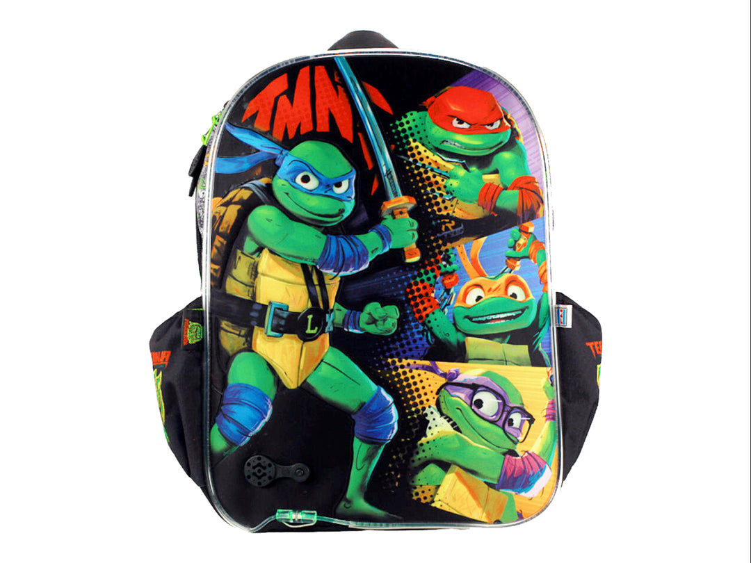 Mochila Escolar Fotorama Ninja Turtles Multicolor para Nino