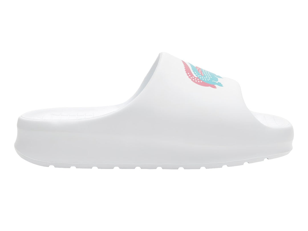 Sandalias Lacoste Croco 2.0 Evo Blancas para Mujer
