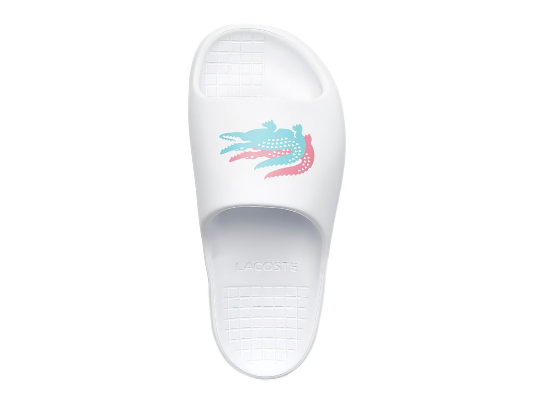 Sandalias Lacoste Croco 2.0 Evo Blancas para Mujer