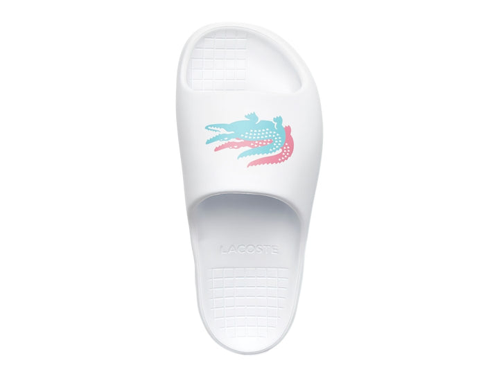 Sandalias Lacoste Croco 2.0 Evo Blancas para Mujer