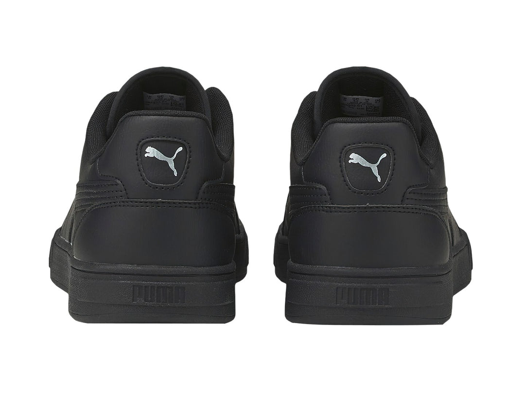 Tenis PUMA Caven Dime color negro, vista lateral sobre fondo blanco.