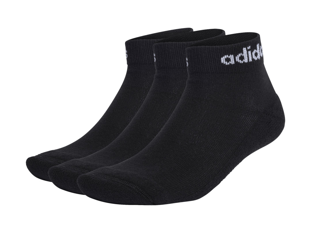 Calcetines Adidas Negros Unisex Pack 3