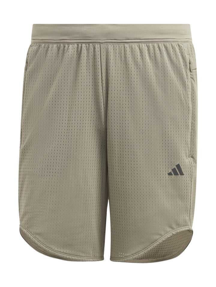 Short Deportivo Adidas HIIT Mesh Gris para Hombre