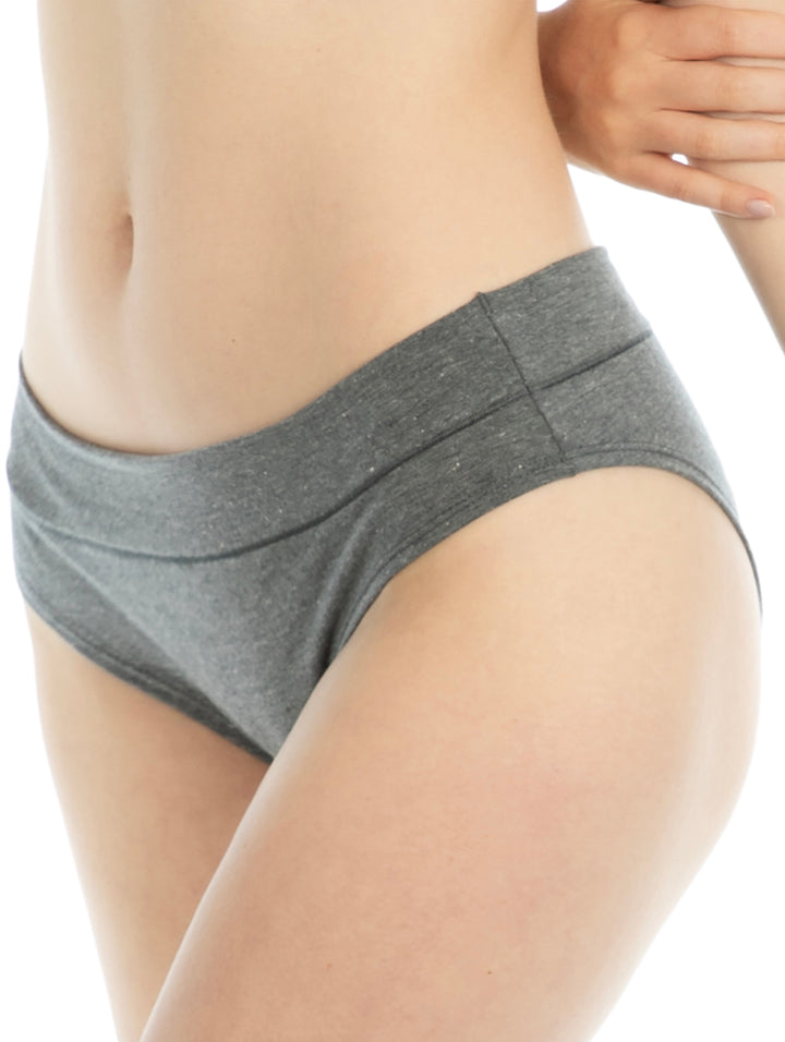 Calzón Cheekie Tops &amp; Bottoms Gris Jaspe para Mujer