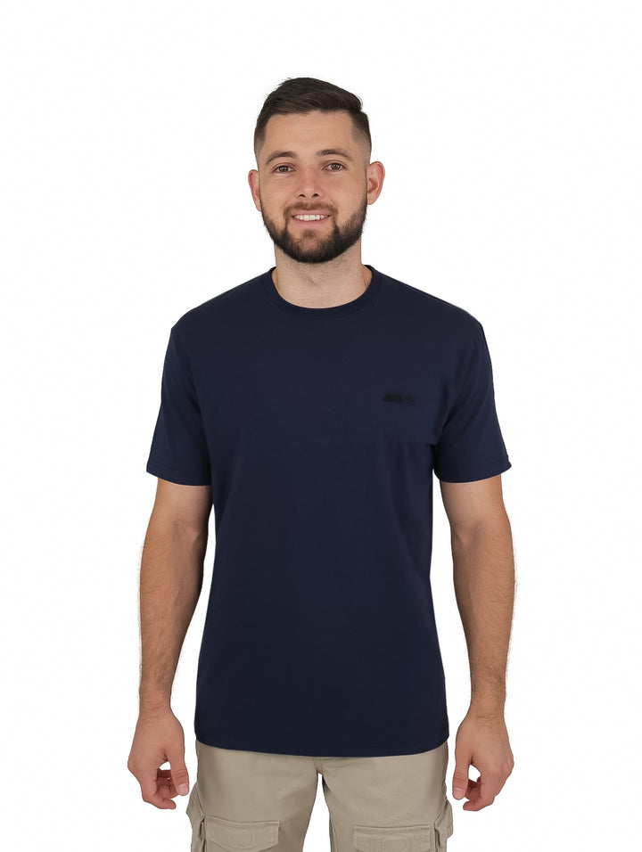 Playera Vertical Eagle Azul Marino para Hombre