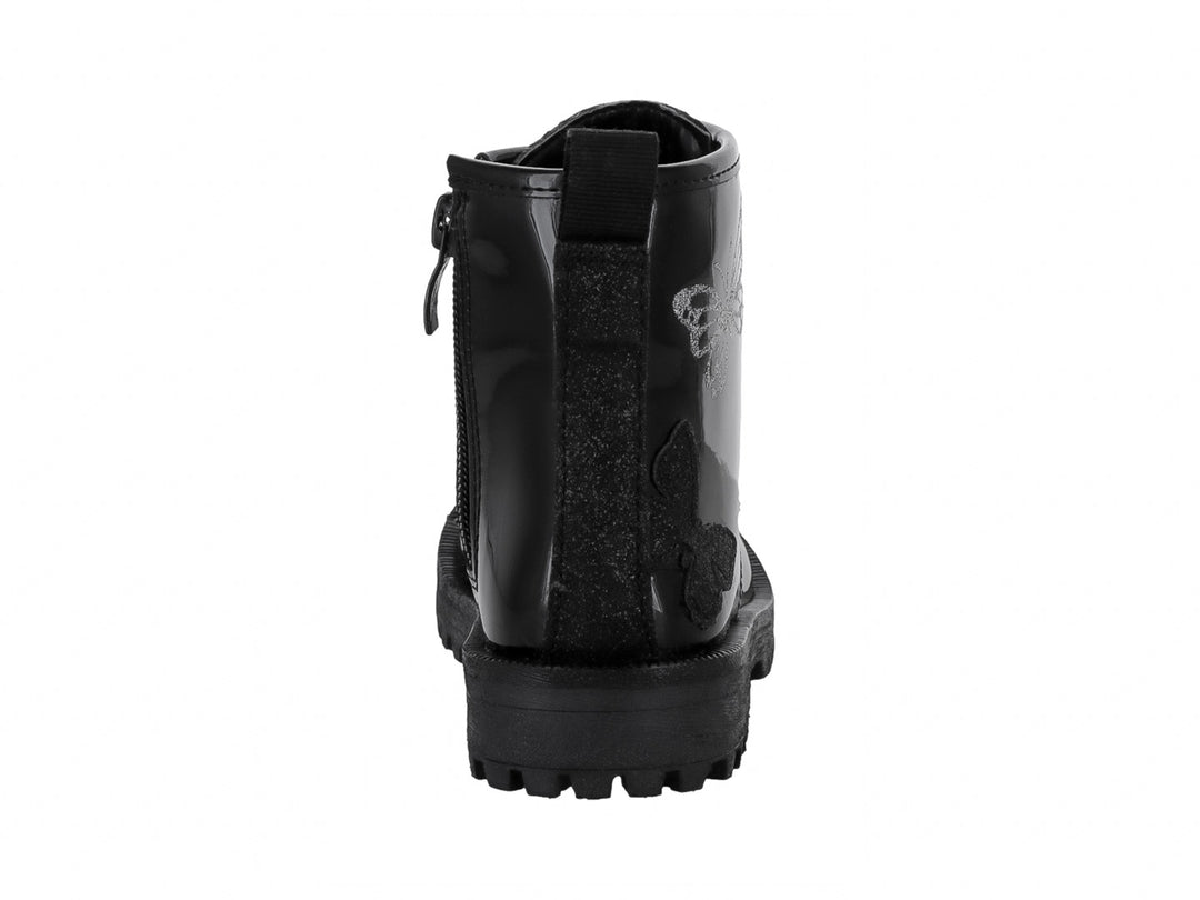 Botas Tropicana de Charol Negro para Niña
