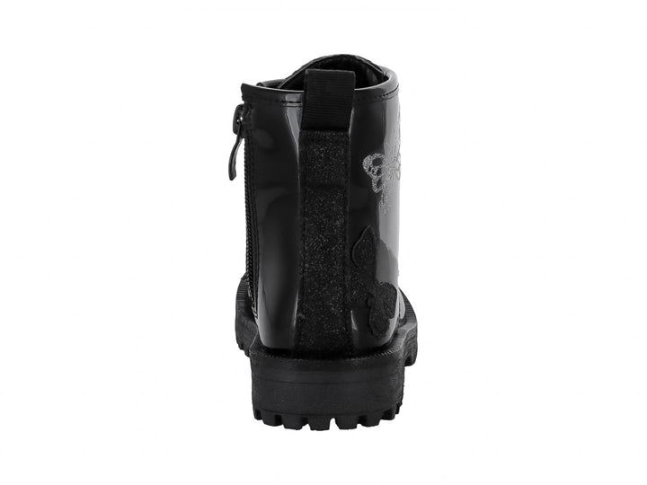 Botas Tropicana de Charol Negro para Niña