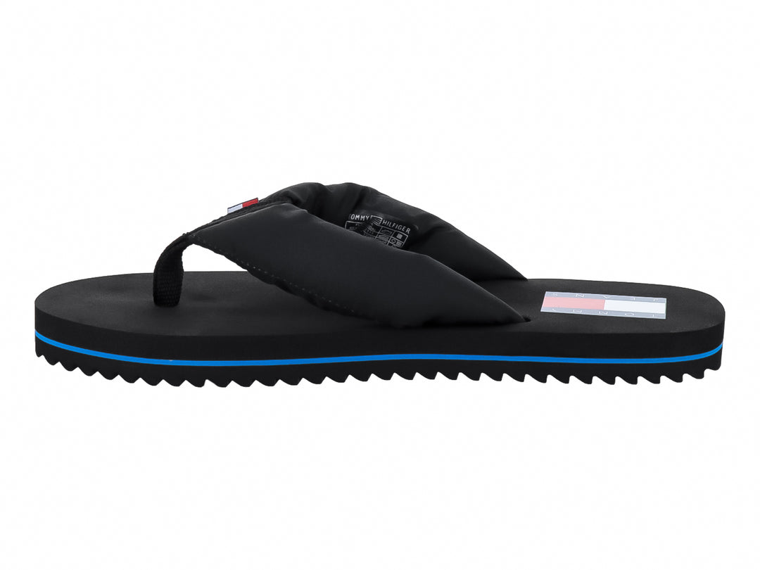 Sandalias Tommy Hilfiger Flip Playa Negro para Mujer