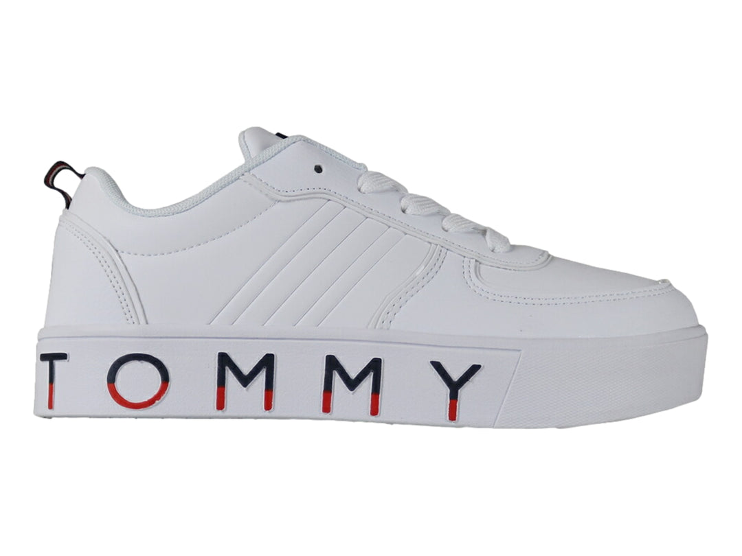 Tenis Tommy Hilfiger EVA Platform 2.0 Blancos para Niña
